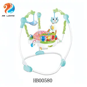 Wholesale new baby items safely baby jumping chair with light baby music bounce chair