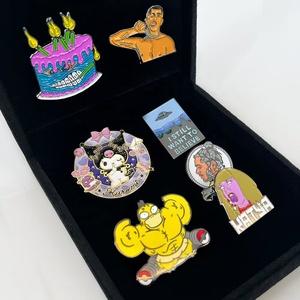 Xưởng sản xuất ghim chất lượng cao, thiết kế tùy chỉnh ghim kim loại mềm cứng, ghim cài áo, trang bị khóa bướm - Product Image 5