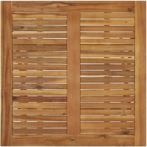 Portable Durable Wood Surface Solid Solid Acacia Wood Foldable Rectangle Picnic <b>Table</b> for Outdoor Patio or Garden Use - Product Image 5
