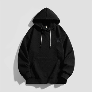 Sudadera con Capucha Extra Grande para Hombre, 320 g/m², Poliéster, con Relieve 3D, Antiarrugas, Corte Regular, para Otoño - Product Image 1