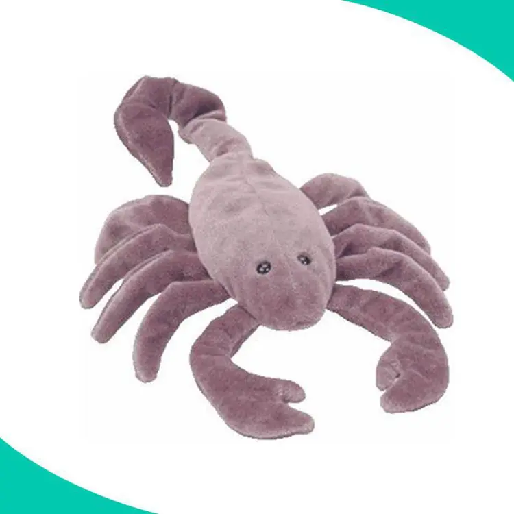 Изготовленные На Заказ высококачественные мягкие игрушки Скорпион дикие животные мягкие плюшевые игрушки скорпион