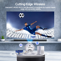 Magcubic Stock Outre-mer HY300F Android 14 300 ANSI Mini Projecteur avec Mise au Point Automatique et Prise en Charge du Wi-Fi