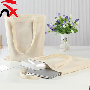 Sacs fourre-tout en toile personnalisables avec logo, sacs <span class=keywords><strong>de</strong></span> courses réutilisables vierges en gros pour activités <span class=keywords><strong>de</strong></span> sublimation et cadeaux DIY - Product Image 3