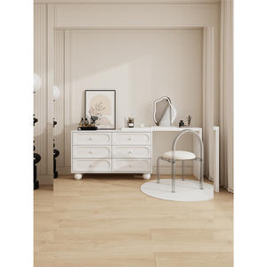 <span class=keywords><strong>Tocador</strong></span> Moderno en Forma de L, Extensible, con 1 Puerta, <span class=keywords><strong>Tocador</strong></span> de Maquillaje Esquinero con 3 <span class=keywords><strong>Cajones</strong></span> - Product Image 3