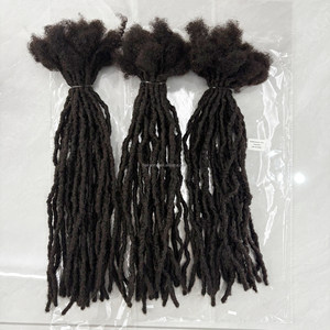 Estensioni di <span class=keywords><strong>Capelli</strong></span> Umani Dreadlocks Intrecciati all'Ingrosso, Microlocks e Sisterlocks, Larghezza 0,4-0,8 cm - Product Image 2