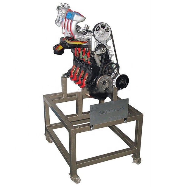 4 Stroke and 4 Cylinder Engine Cutaway Training Model Simulator for Driving School Educational Training Set .