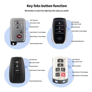 Easyguard CANBUS <b>Push</b> Button Start Kit for Toyota Fortuner 2016- 2020 Plug and Play Keyless Entry Remote Start - Product Image 2