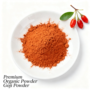 Poudre de baies de Goji de Ningxia biologiques pures lyophilisées en gros, sans additifs, riches en antioxydants, pour jus, cueillies en pleine nature, mélange rapide - Product Image 3