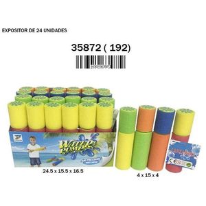 Lanciatore di Schiuma con Pompa d'Acqua 15Cm, Set di 24 Unità, Giocattolo da Spiaggia - Product Image 3