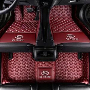 Accessoires intérieurs en cuir, ensemble complet de tapis de sol pour voiture, pour Série 3 F30 325i 330i 335i 320i 318i quatre portes 2013-2017 - Product Image 6