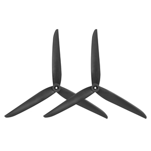 12-дюймовые карбоновые нейлоновые трехлопастные пропеллеры 12*8*<span class=keywords><strong>3</strong></span> для FPV-дронов, аксессуары, <span class=keywords><strong>2</strong></span> пары (прямое и обратное вращение) - Product Image 3
