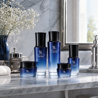 Ensemble de flacons cosmétiques et pots à crème en verre neufs, 120 ml, 100 ml, 40 ml, 50 g, 30 g, contenants d'emballage pour soins de la peau
