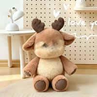 Peluches personnalisables de vache des Highlands en fibre de polyester, exclusivité transfrontalière, compagnon de sommeil réconfortant pour enfants