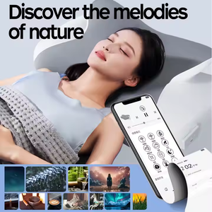 Almohada Ergonómica OEM de Soporte Cervical con Espuma Viscoelástica para Alivio del Dolor de Cuello, Sueño Inteligente con Audio de Conducción Ósea y Ruido Blanco Ajustable - Product Image 5