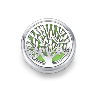 Knob-style Perfume Essential Oil Diffuser Tree-Shaped Brooch <b>Quirky</b> Hollow Aroma Clothing Accessory Brooch - Product Image 1