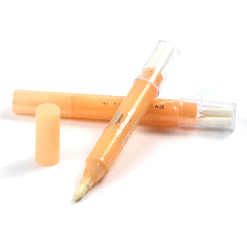 קעקוע אספקת להסיר קסם עור מרקר עט איפור קבוע גבות סמן מחק עט עם 3pcs להסיר מברשת מקל