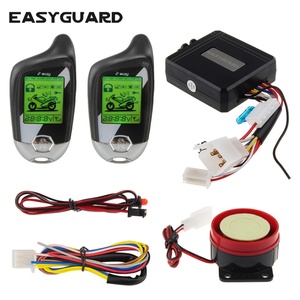 Scooter <b>Alarm</b> with Microwave Sensor Remote Engine Start <b>Stop</b> 2 Way Motorcycle <b>Alarm</b> System - Product Image 1