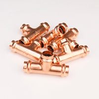 Raccords à sertir en cuivre Copper Pro, raccord en T 3/4 pouce