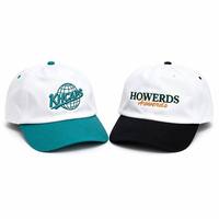 Gorra de Béisbol Personalizada de Dos Tonos con Logotipo - Gorra Snapback con Visera Plana Bordada - Gorras Personalizadas OEM ODM para Hombre