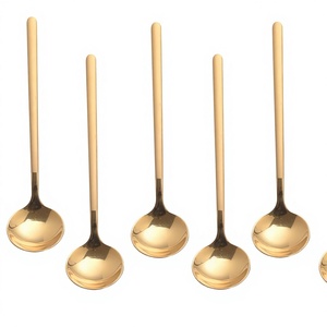 Stainless Steel <b>Spoon</b> Home Use Kitchen Seasoning Baby Short-Handled Creative Stirring Cooking & <b>Coffee</b> <b>Spoon</b> - Product Image 2