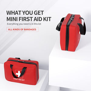 Kit de premiers soins médicaux de camping, personnalisé, boîte de voyage complet, kit d'urgence pour le sport, étanche, avec logo fournitures, ensemble de sacs portables - Product Image 5