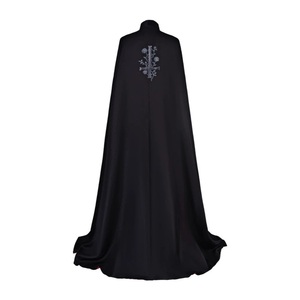 Disfraz de Vampiro para Halloween <span class=keywords><strong>con</strong></span> Capa Larga Negra y Roja, Traje Oscuro para Actuaciones en Escenario - Product Image 2