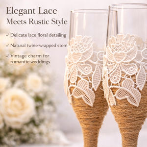 Juego <span class=keywords><strong>de</strong></span> Copas <span class=keywords><strong>de</strong></span> Vino para Novios, Copas Altas para Champán y Vino Tinto, Copas <span class=keywords><strong>de</strong></span> Brindis <span class=keywords><strong>de</strong></span> 7 oz, Juego <span class=keywords><strong>de</strong></span> Regalo para Parejas <span class=keywords><strong>de</strong></span> Boda - Product Image 3