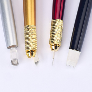 Stylo de microblading manuel personnalisé avec logo, outil manuel pour maquillage permanent des sourcils - Product Image 4