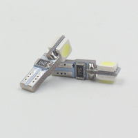 Ampoules LED FSYLX T5 2SMD 5050 Canbus pour tableau de bord VW, compteur de vitesse, tachymètre, groupe d'instruments, lampes de tableau de bord T5 W3W