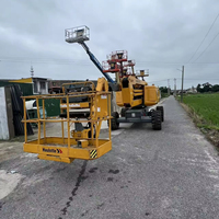 Nacelle articulée Haulotte HA16RTJ d'occasion, année 2021, hauteur de travail 16m, 4x4 tout-terrain, plateforme élévatrice pour travaux en hauteur