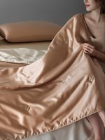 Vente directe usine – Nouveauté été 60S – Parure de lit de luxe 4 pièces 100 % Lyocell, antibactérienne, écologique et à imprimé réactif