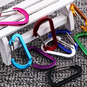 40mmX25mm 4 #   Moschettone Piccolo in Lega di Alluminio Personalizzato con Chiusura a Filo per Escursionismo - Product Image 6