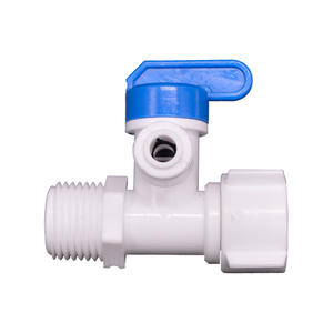 원래 공장 1/<span class=keywords><strong>2</strong></span> ''스레드-1/4'' 튜브 3 방향 밸브 물 공급 어댑터 물 필터 용 볼 밸브 - Product Image 1