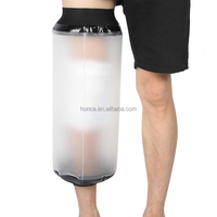 Protège-plâtre en PVC souple réutilisable, étanche et confortable pour la douche, pour adulte