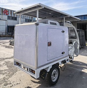 Triciclo Congelatore <span class=keywords><strong>Solare</strong></span> con Compressore DC, Box Refrigerato per Moto per Gelati - Product Image 3