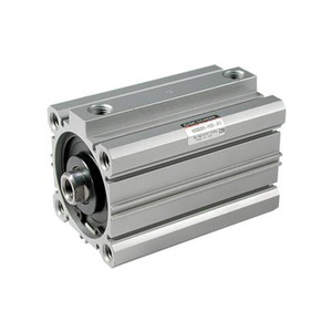 SMC CDQ2B63-5DZ Standard <b>Thin</b> Type Cylinder Single Rod Double Acting Aluminum Body Pneumatic Part - Product Image 1