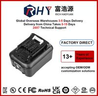 2 Paket BL1040B 10.8V 6Ah 5Ah 4Ah 3Ah 6000mAh Alat Tenaga Isi Ulang untuk Paket Baterai Pengganti MK dengan Indikator Baterai LED
