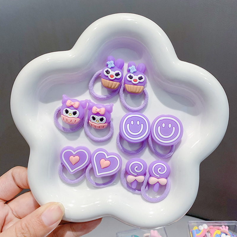 Purple love 10 piece set-opp bag