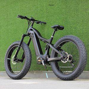Vélo électrique en fibre de carbone E MTB 1000W Vélo de montagne électrique avec moteur central pour pneus larges - Product Image 1