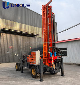 Appareil de forage de puits d'eau diesel hydraulique entièrement automatique 100m/200m/300m foreuse de forage rotative composants de base boîte de vitesses - Product Image 3