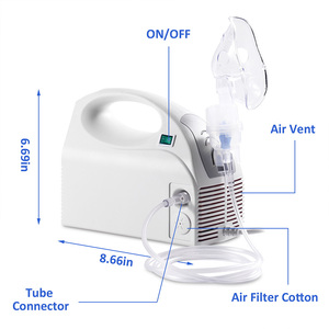 Ce ISO sfda giấy chứng nhận y tế ABS PVC Mặt nạ Y Tế cấp Máy nén khí piston Máy phun sương <span class=keywords><strong>inhaler</strong></span> Máy nén khí dung - Product Image 2