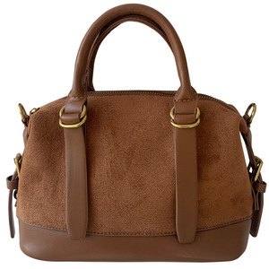 Bolso de Hombro Retro de Gamuza Marrón para Mujer, con Cierre de Cremallera, para Uso Diario, Tendencia de Moda Invierno 2025, H9051 - Product Image 4
