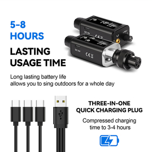A9 Professional Wireless <strong>in</strong> <strong>Ear</strong> <strong>Monitoring</strong> System Portable Multi Frequency <strong>Monitoring</strong> Suitable for Stage Show Churches - Product Image 5