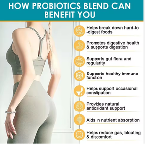 <strong>Probiotic</strong> Complex Beauty Softgel Capsules Multi-Strain Adult Energy Management <strong>Supplement</strong> - Product Image 5