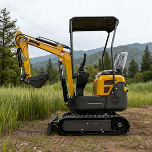 TJ12 完璧な品質のクローラー式掘削機 1000kg クボタ製ミニ掘削機 中国 EPA CE認証 マイクロ掘削機 全地形対応 - Product Image 1