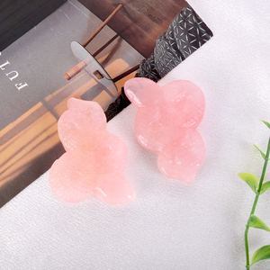 Hot Sale Natural <b>Crystal</b> Animals Rose Quartz <b>Crystal</b> Healing Gemstone Snake Sculpture for Home Decor - Product Image 2