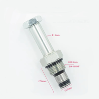 Válvula de cartucho electromagnética hidráulica Hongda SV-08/SV-10/SV-12/Válvula de alivio de presión electromagnética/Válvula de elevación para