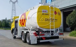 Camion de ravitaillement aéroportuaire Dongfeng 6x4 20000L pour avions, ravitailleur en kérosène aéronautique Jet A1 - Product Image 3