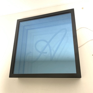 Signo infinito iluminado 3D personalizado diseño libre letrero de neón de cristal 3D Rgb luz LED espejo infinito para Decoración - Product Image 2