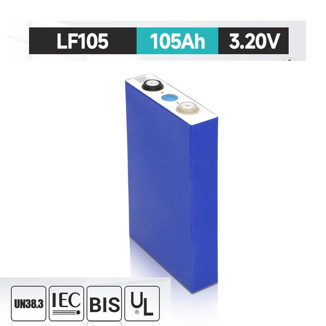 LFP Battery 3.2v 105AH Lifepo4 100AH Lifepo4 Cell Original EV LF105 Grade a 3.2V 105AH E-Bike Lifepo4 Battery Cell